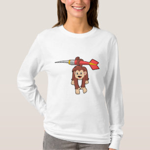 Camiseta Mono en Dardos con Dardo