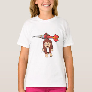 Camiseta Mono en Darts con Dart