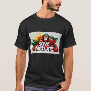 Camiseta Mono en Delicia de Fresa
