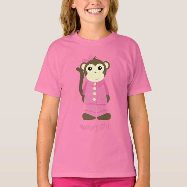 Camiseta Mono en pijamas (Anverso)