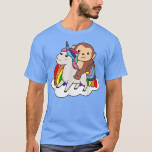 Camiseta Mono En Unicornio: Animales Arcoiris Dulce Uniform