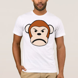 Camiseta Mono enojado