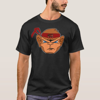Camiseta Mono enojado del código