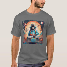 Camiseta Mono espacial Funky