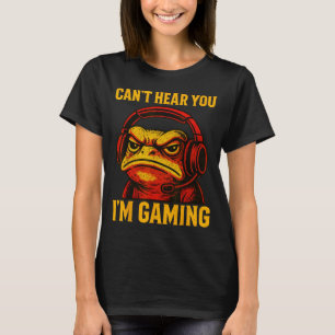 Camiseta Mono Gaming Gamer Puede La Rana Escucharte t Video