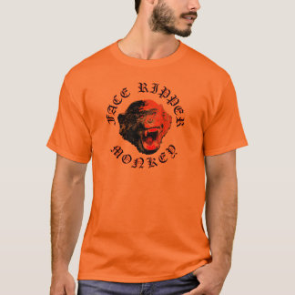 Camiseta Mono "Gangsta " del destripador de la cara