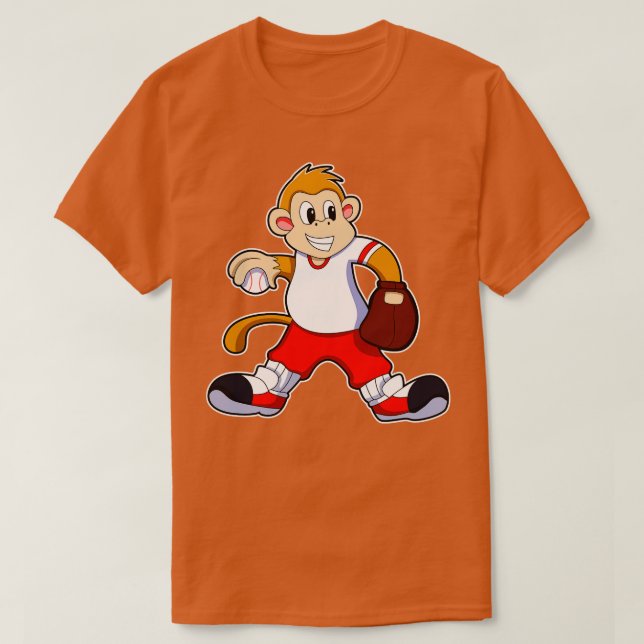 Camiseta Mono Glove de béisbol (Diseño del anverso)