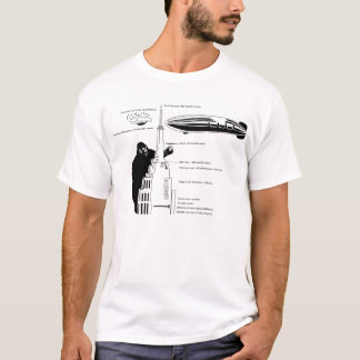 Camiseta Mono grande del estado del imperio