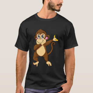 Camiseta Mono haciendo dab divertido dab mono genial para a