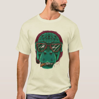 Camiseta mono humeante