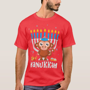 Camiseta Mono infantil Hanukkah para niños Cute Hanukkah Pa