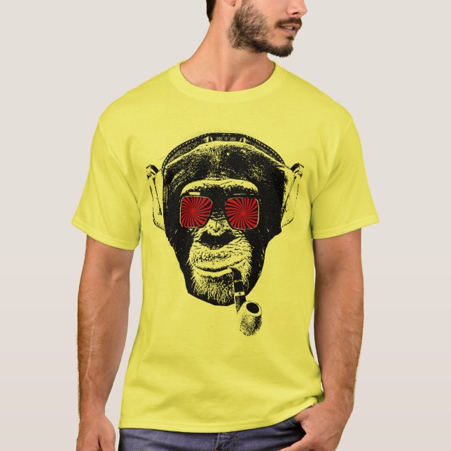Camiseta Mono loco (Anverso)