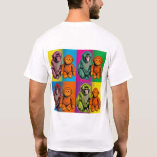 Camiseta Mono Macaco con Juguete - Historia de Pérdida Emoc