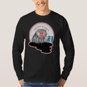 Camiseta Mono Macaco Japonés En Piscina Caliente