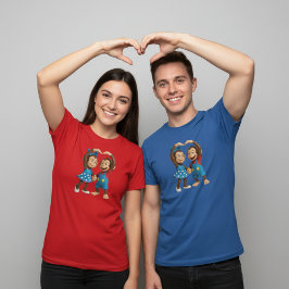Camiseta Mono Manos Corazón - Dulce Mimo & Zina