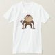 Camiseta Mono marrón (Anverso del diseño)