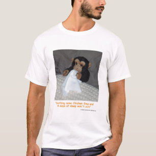 Camiseta Mono mascota con frío