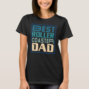 Camiseta Mono mejor montaña rusa papa Rollercoaster Amuseme