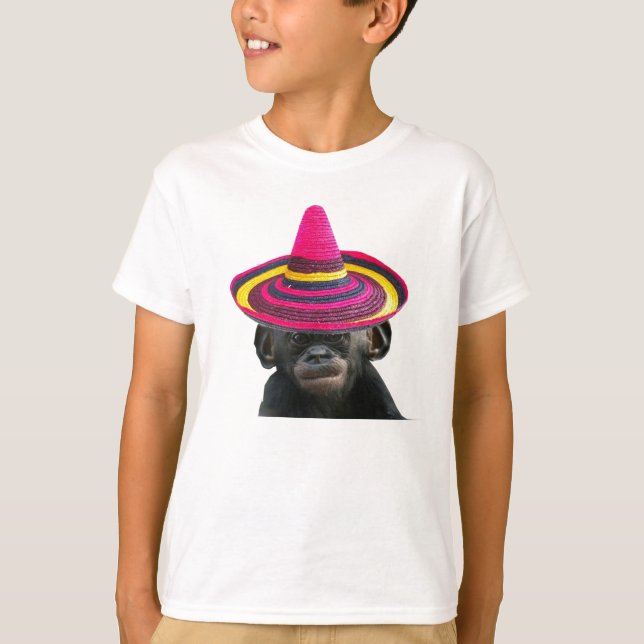Camiseta Mono mexicano (Anverso)