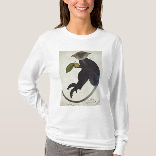 Camiseta Mono negro (Anverso)