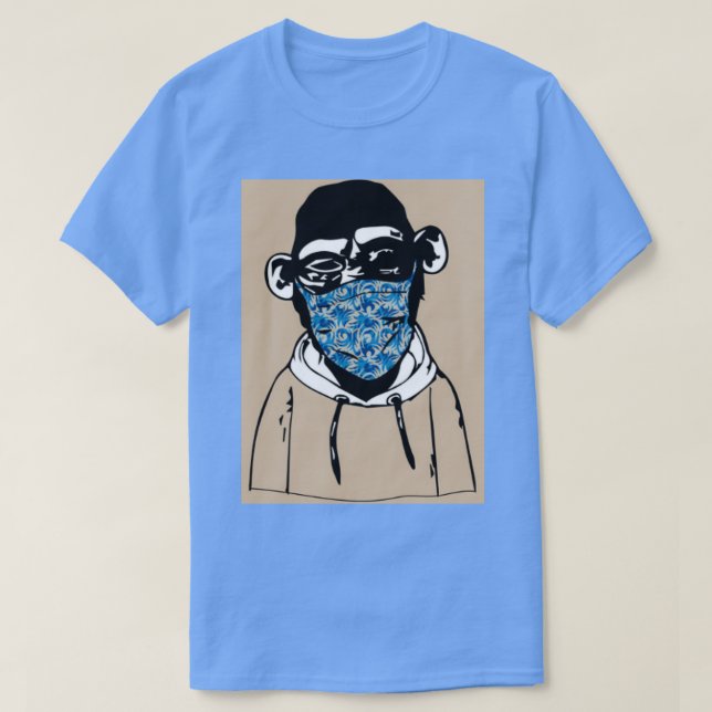 Camiseta mono NFT negro 1 (Diseño del anverso)