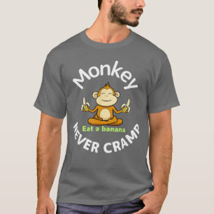 Camiseta Mono nunca calambre Come un plátano amigo