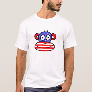 Camiseta Mono patriótico de los E.E.U.U.