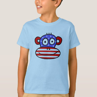 Camiseta Mono patriótico de los E.E.U.U.