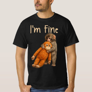 Camiseta Mono puñetero bebé