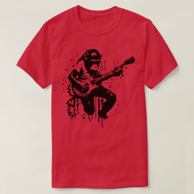 Camiseta mono punk (Diseño del anverso)