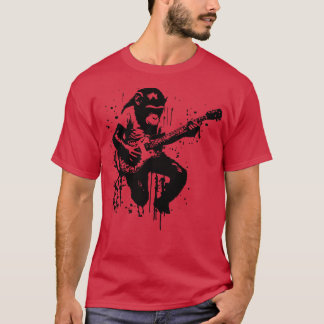 Camiseta mono punk