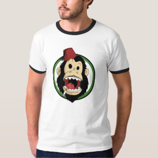 Camiseta mono que fuma