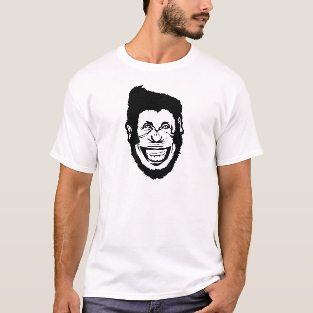 Camiseta Mono que personifica a Elvis (Anverso)