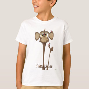 Camiseta Mono tonto y Ladybugs