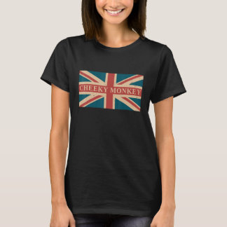 Camiseta Mono travieso argot británico Inglaterra Anglófil