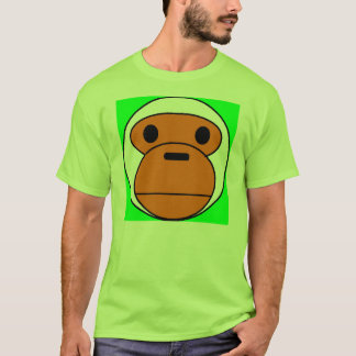 Camiseta Mono verde