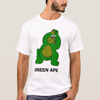 Camiseta Mono verde