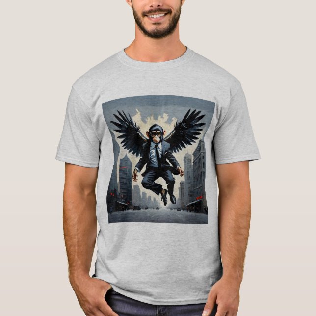 Camiseta Mono volador (Anverso)