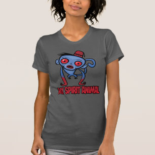 Camiseta Mono Zombie Es Mi Animal Espiritual