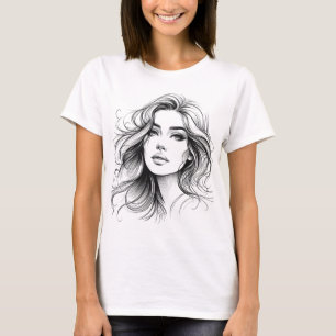 Camiseta monocroma
