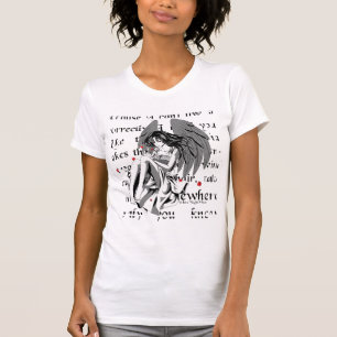 Camiseta Monocromático - ángel