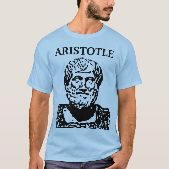 Camiseta Monocromo de Aristóteles (Anverso)