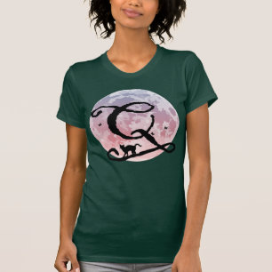 Camiseta monográfica inicial de Luna y Cat Q compl