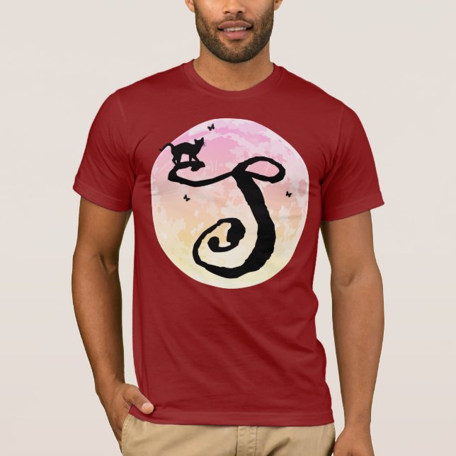 Camiseta monográfica inicial de Luna y Cat S compl (Anverso)