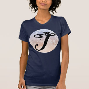 Camiseta monográfica inicial de Luna y Cat T compl