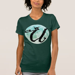 Camiseta monográfica inicial de Luna y Cat U compl