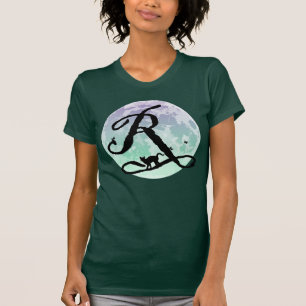 Camiseta monográfica inicial de Luna y Gato R comp