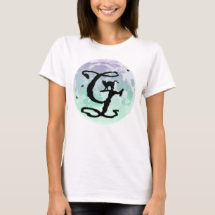 Camiseta monográfica inicial Full Moon and Cat G