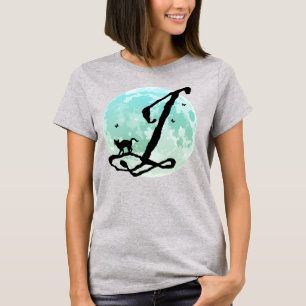 Camiseta monográfica inicial Full Moon y Cat J