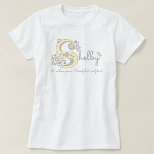Camiseta monograma con el significado del nombre d